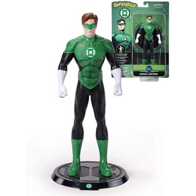 Action Figure Flessibile Green Lantern - Noble Collection 19cm Action Figure Flessibile Green Lantern - Noble Collection 19cm