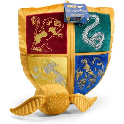 Noble Collection Cuscino in Peluche Snitch d'Oro di Harry Potter - CO-99851 Noble Collection Cuscino in Peluche Snitch d'Oro di Harry Potter - CO-99851