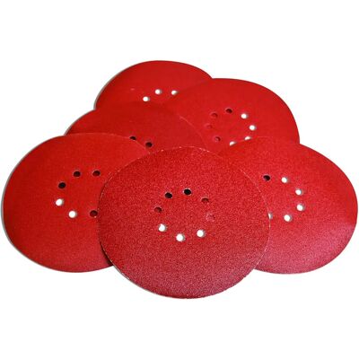 Evolution 078-0092 - Disques abrasifs - Rouge - Pack de 180 Evolution 078-0092 - Disques abrasifs - Rouge - Pack de 180