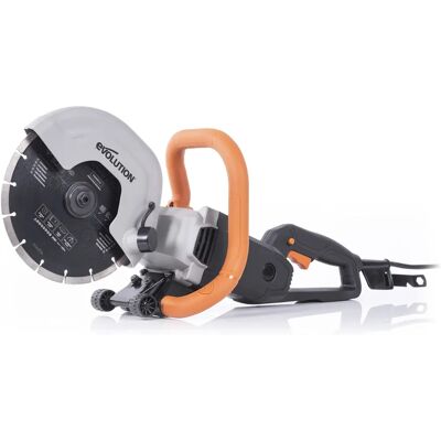 Evolution R230DCT - Sega da cemento 230mm - Taglio 90mm - 2000W Evolution R230DCT - Sega da cemento 230mm - Taglio 90mm - 2000W