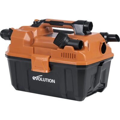 Evolution Power Tools R11VAC-Li EXT Aspirateur sec et humide - 18V Nu Evolution Power Tools R11VAC-Li EXT Aspirateur sec et humide - 18V Nu