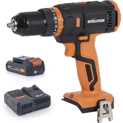 Evolution Power Tools R13CMB-Li EXT Combi Drill - 18V, 13mm chuck, 45Nm Evolution Power Tools R13CMB-Li EXT Combi Drill - 18V, 13mm chuck, 45Nm