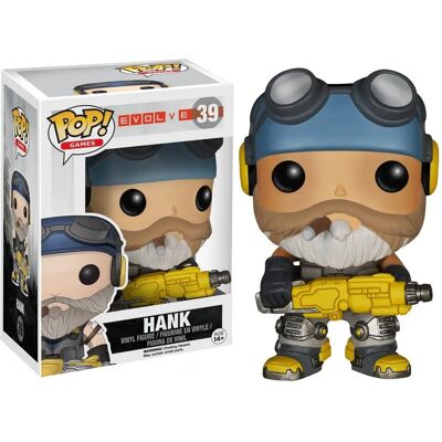 Figurinka Funko Hank Evolve z winylu - Kolekcjonerski Figurinka Funko Hank Evolve z winylu - Kolekcjonerski