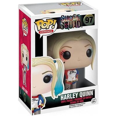 Funko Pop Harley Quinn Figura de Vinilo - Escuadrón Suicida - 9 cm Funko Pop Harley Quinn Figura de Vinilo - Escuadrón Suicida - 9 cm