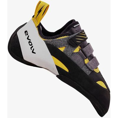 Evolv Shaman Kletterschuhe - Herren - 46,5 - Gold / Grau / Weiß - SS23 Evolv Shaman Kletterschuhe - Herren - 46,5 - Gold / Grau / Weiß - SS23