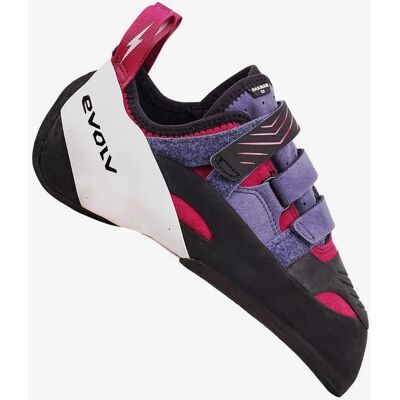 Evolv Shaman LV Chaussures d'escalade Gris / Rose / Blanc - Chaussures d'escalade - Publicité Evolv Shaman LV Chaussures d'escalade Gris / Rose / Blanc - Chaussures d'escalade - Publicité