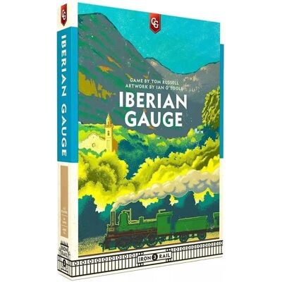 Capstone Games Iberian Gauge Jeu de Société - Investissements stratégiques dans les chemins de fer pour 3-5 joueurs - Publicité Capstone Games Iberian Gauge Jeu de Société - Investissements stratégiques dans les chemins de fer pour 3-5 joueurs - Publicité