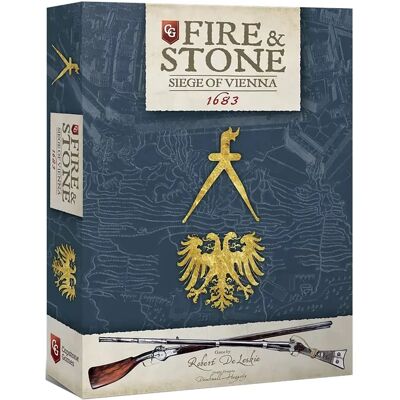 Capstone Games Fire and Stone Siege of Vienna 1683 Board Game - Ages 14+ Capstone Games Fire and Stone Siege of Vienna 1683 Board Game - Ages 14+