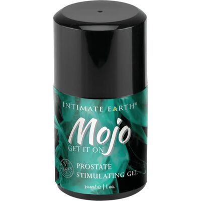 Gel stimulant de la prostate Intimate Earth Mojo à la niacine et yohimbe - 30ml - Publicité Gel stimulant de la prostate Intimate Earth Mojo à la niacine et yohimbe - 30ml - Publicité