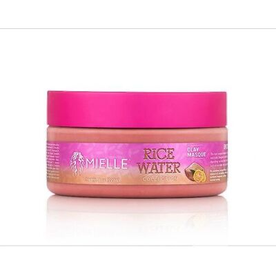 Mielle Rice Water Clay Mask - Hair & Body Detox - 8 oz Mielle Rice Water Clay Mask - Hair & Body Detox - 8 oz