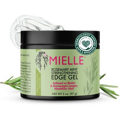 Mielle Organics Rosemary Mint Strengthening Edge Gel - Hair Gel Mielle Organics Rosemary Mint Strengthening Edge Gel - Hair Gel