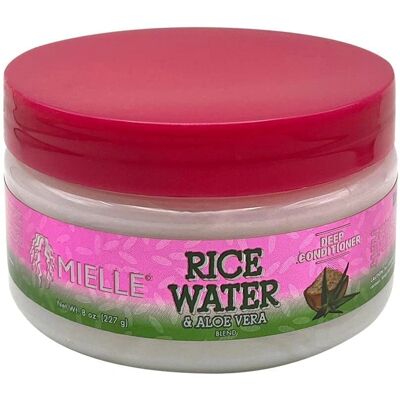Acondicionador Profundo de Agua de Arroz y Aloe Vera de Mielle Organics Acondicionador Profundo de Agua de Arroz y Aloe Vera de Mielle Organics