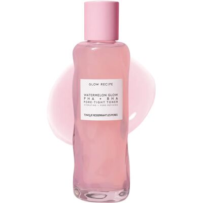 Glow Recipe Watermelon Glow PHA+BHA Pore-Tight Toner (150ml) - Publicité Glow Recipe Watermelon Glow PHA+BHA Pore-Tight Toner (150ml) - Publicité
