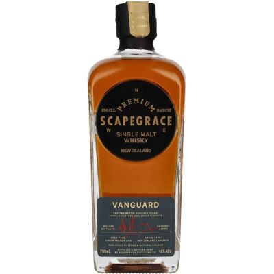 Scapegrace Vanguard Small Batch Single Malt Whisky - Whisky Scapegrace Vanguard Small Batch Single Malt Whisky - Whisky