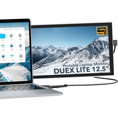 Moniteur LCD Deep Grey 12,5 pouces Mobile Pixels Duex Lite - Full HD - Publicité Moniteur LCD Deep Grey 12,5 pouces Mobile Pixels Duex Lite - Full HD - Publicité