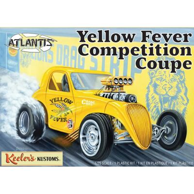 Model Dragster Żółta Gorączka - Plastikowy Model Model Dragster Żółta Gorączka - Plastikowy Model