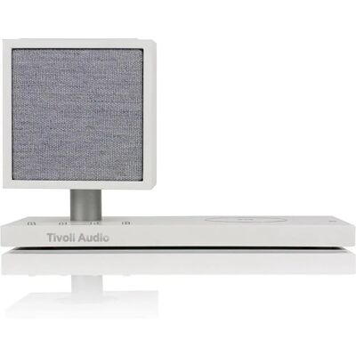 Haut-parleur Bluetooth portable Tivoli Audio Revive - Mono Gris/Blanc - Publicité Haut-parleur Bluetooth portable Tivoli Audio Revive - Mono Gris/Blanc - Publicité