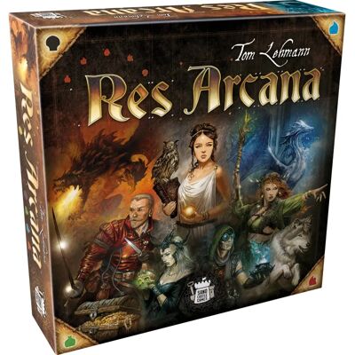 Asmodee Res Arcana - Strategiespiel - Fantasy-Thema Asmodee Res Arcana - Strategiespiel - Fantasy-Thema
