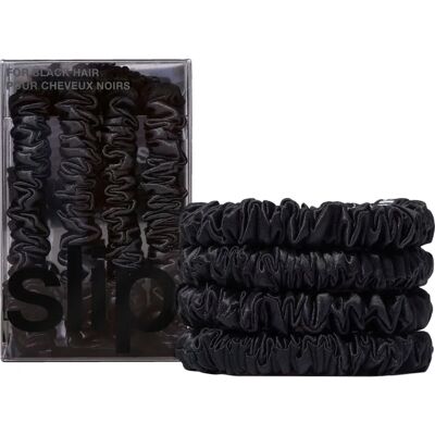 Slip Slip Pure Silk Skinny Scrunchies Set of 4 - Hair Accessories Slip Slip Pure Silk Skinny Scrunchies Set of 4 - Hair Accessories