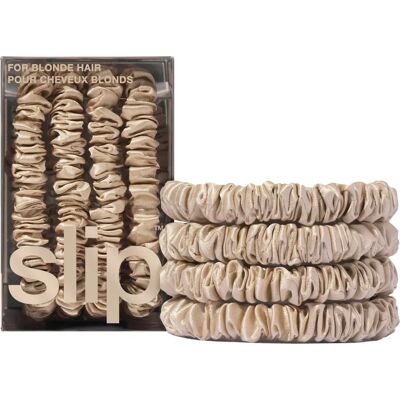 Slip Slip Blonde Silk Hair Scrunchies - Hair Accessories Slip Slip Blonde Silk Hair Scrunchies - Hair Accessories