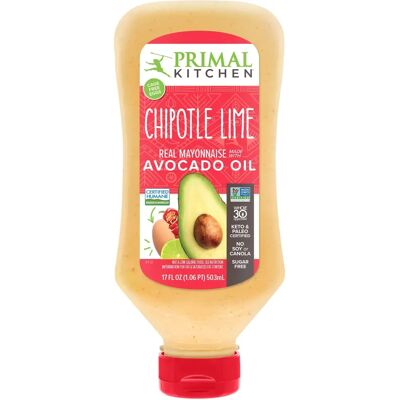 Primal Kitchen Chipolte Lime Mayonnaise - Real Mayo with Avocado Oil Primal Kitchen Chipolte Lime Mayonnaise - Real Mayo with Avocado Oil