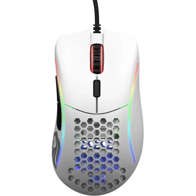 Mouse da gioco RGB Glorious Model D- - Bianco - Ergonomico, 12000 DPI Mouse da gioco RGB Glorious Model D- - Bianco - Ergonomico, 12000 DPI