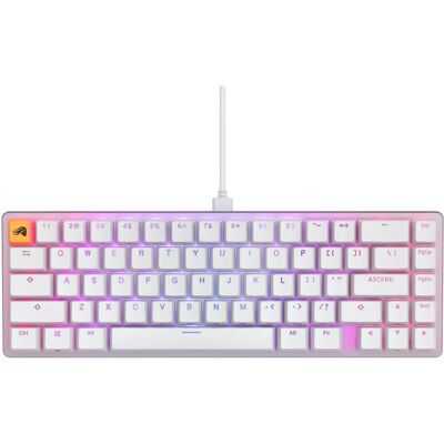Clavier Glorious GMMK 2 Blanc - Mécanique, Hot-Swap, RGB, Compact Clavier Glorious GMMK 2 Blanc - Mécanique, Hot-Swap, RGB, Compact