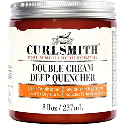 Curlsmith Double Cream Deep Quencher - Feuchtigkeitscreme, 8 fl oz Curlsmith Double Cream Deep Quencher - Feuchtigkeitscreme, 8 fl oz