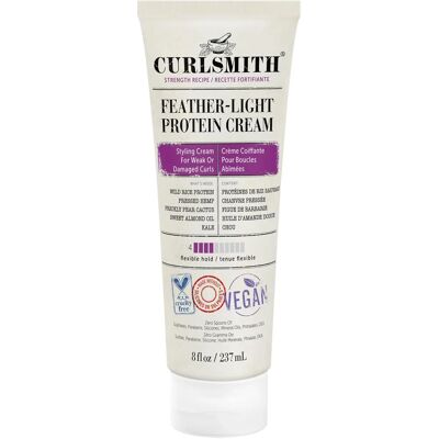 Curlsmith Feather-Light Protein Cream - Protein-Rich, Vegan, Cruelty-Free Curlsmith Feather-Light Protein Cream - Protein-Rich, Vegan, Cruelty-Free
