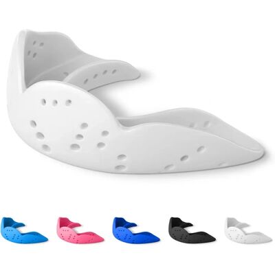 Sisu Aero Small Mundschutz - Schneeweiß - Sport Sisu Aero Small Mundschutz - Schneeweiß - Sport