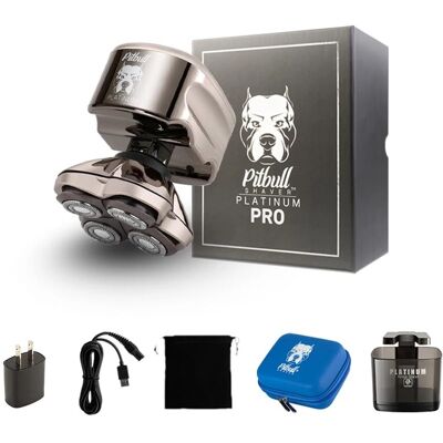 Skull Shaver Pitbull Platinum Pro Electric Head and Face Razor - Head and Face Shaver Skull Shaver Pitbull Platinum Pro Electric Head and Face Razor - Head and Face Shaver