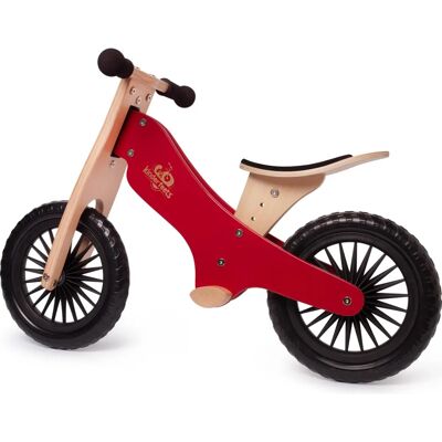 Kinderfeets Klassische Balance Fahrrad - Holz 12 Zoll Rot Kirsche Kinderfeets Klassische Balance Fahrrad - Holz 12 Zoll Rot Kirsche