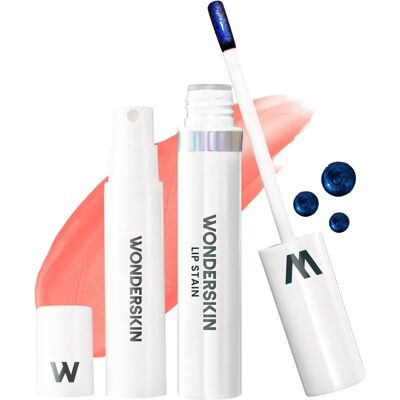 Wonderskin Wonder Blading Lip Stain Kit - Coral - Lipstick, Vegan, Long-Lasting Wonderskin Wonder Blading Lip Stain Kit - Coral - Lipstick, Vegan, Long-Lasting