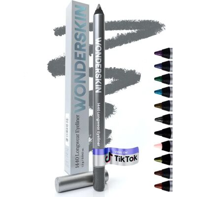 WONDERSKIN 1440 Longwear Eyeliner - Oyster Blue - Résistant, Waterproof, Vegan WONDERSKIN 1440 Longwear Eyeliner - Oyster Blue - Résistant, Waterproof, Vegan