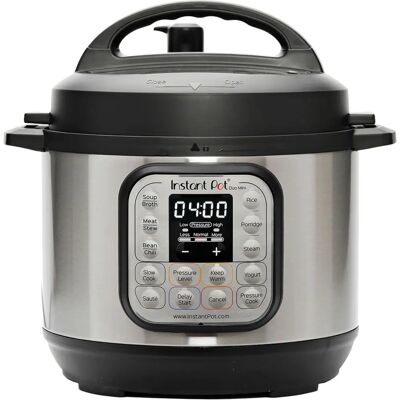 Instant Pot Duo - Staal en Zwart - Multicooker Instant Pot Duo - Staal en Zwart - Multicooker