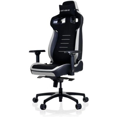 Silla Gaming VERTAGEAR PL4800 Blanco Negro - Reposabrazos 4D ajustables Silla Gaming VERTAGEAR PL4800 Blanco Negro - Reposabrazos 4D ajustables