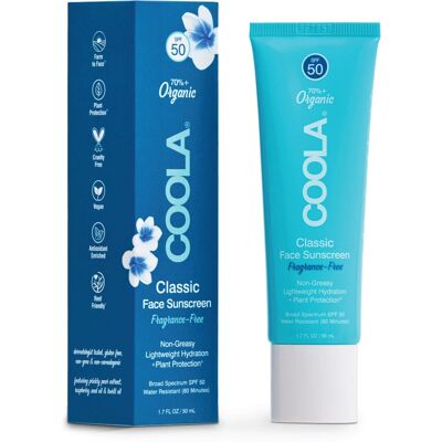 Coola Lotion Solaire Classique pour le Visage (50ml) Coola Lotion Solaire Classique pour le Visage (50ml)
