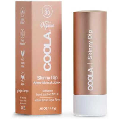 Coola Mineral Liplux Kolorowy balsam do ust SPF 30 - Balsam do ust Coola Mineral Liplux Kolorowy balsam do ust SPF 30 - Balsam do ust