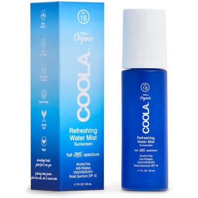 Coola LLC - Modell - Bredt Spekter SPF 15 Vann Mist - Solkrem Spray Coola LLC - Modell - Bredt Spekter SPF 15 Vann Mist - Solkrem Spray