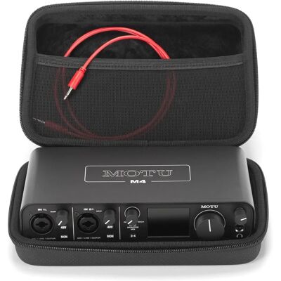 Custodia GLIDE di Analog Cases per Motu M2 M4 - Cover per Interfaccia Audio Custodia GLIDE di Analog Cases per Motu M2 M4 - Cover per Interfaccia Audio