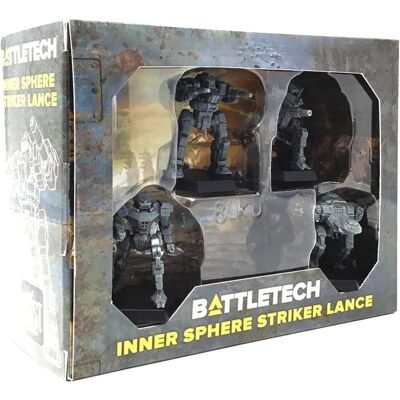 Catalyst Game Labs Inner Sphere Striker Lance Miniaturenset - BattleTech Catalyst Game Labs Inner Sphere Striker Lance Miniaturenset - BattleTech