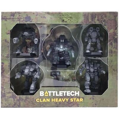 Catalyst Game Labs Heavy Star Miniaturen - BattleTech Figuren Catalyst Game Labs Heavy Star Miniaturen - BattleTech Figuren