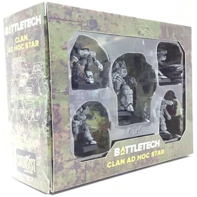 Catalyst Game Labs BattleTech Clan Ad Hoc Star - Jeu de figurines - Publicité Catalyst Game Labs BattleTech Clan Ad Hoc Star - Jeu de figurines - Publicité