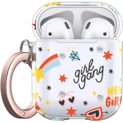Keybudz Elevate Swarovski Kristalle AirPods Hülle - Girl Power Keybudz Elevate Swarovski Kristalle AirPods Hülle - Girl Power