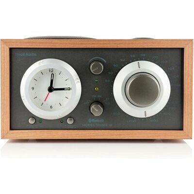 Tivoli Audio Model Three BT Cerise/Taupe - Clock Radio Tivoli Audio Model Three BT Cerise/Taupe - Clock Radio