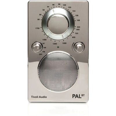 Tivoli Audio PAL BT Portable Radio - Silver Tivoli Audio PAL BT Portable Radio - Silver