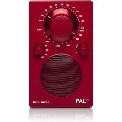 Tivoli Audio PAL BT Tragbares Radio - Rot Tivoli Audio PAL BT Tragbares Radio - Rot