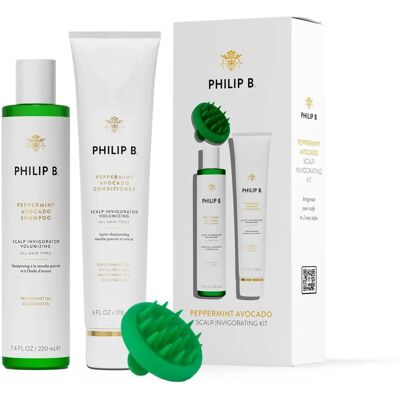 Philip B Avocado Scalp Invigorating Kit - Hair Care Kit Philip B Avocado Scalp Invigorating Kit - Hair Care Kit