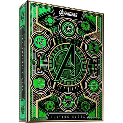 Theory11 Avengers - Die Infinity Saga Spielkarten Grün - Offiziell Marvel Theory11 Avengers - Die Infinity Saga Spielkarten Grün - Offiziell Marvel