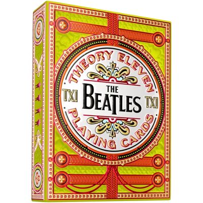 Theory11 The Beatles Zielone karty do gry - Wysoka jakość - 52 karty Theory11 The Beatles Zielone karty do gry - Wysoka jakość - 52 karty